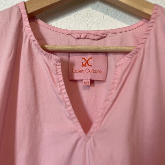 Quiet Culture Pink Petal Pajama Party Short Nightgown Dress Women's Size XS/S - Picture 5 of 6